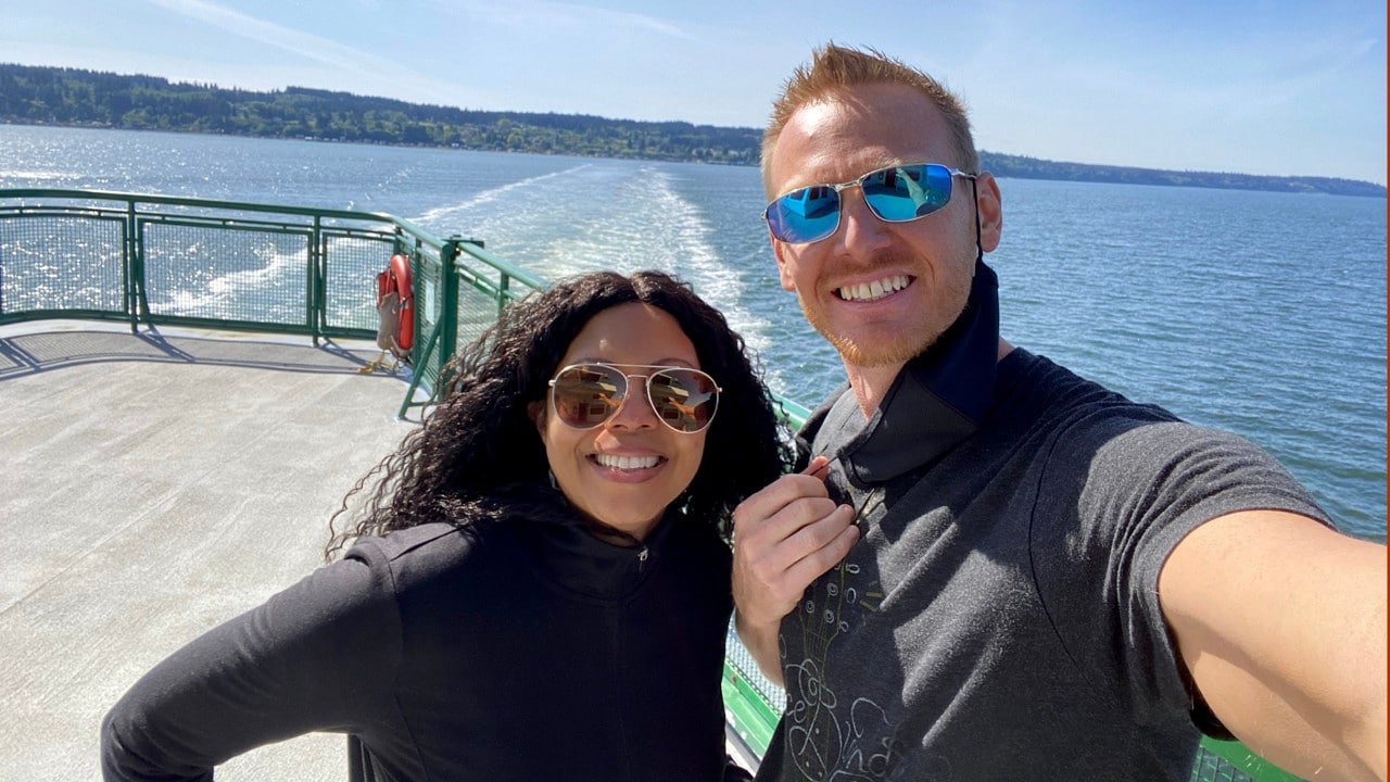 The author and his wife end their Cascade Loop road trip with a ferry ride to Mukilteo.