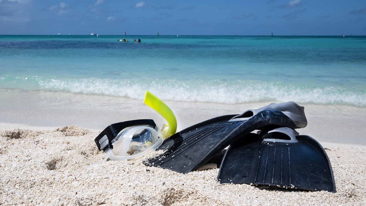 Snorkel gear at Dry Tortugas National Park