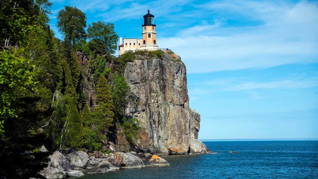 Split Rock Lighthouse is one of the most scenic locations on Minnesota's North Shore. 