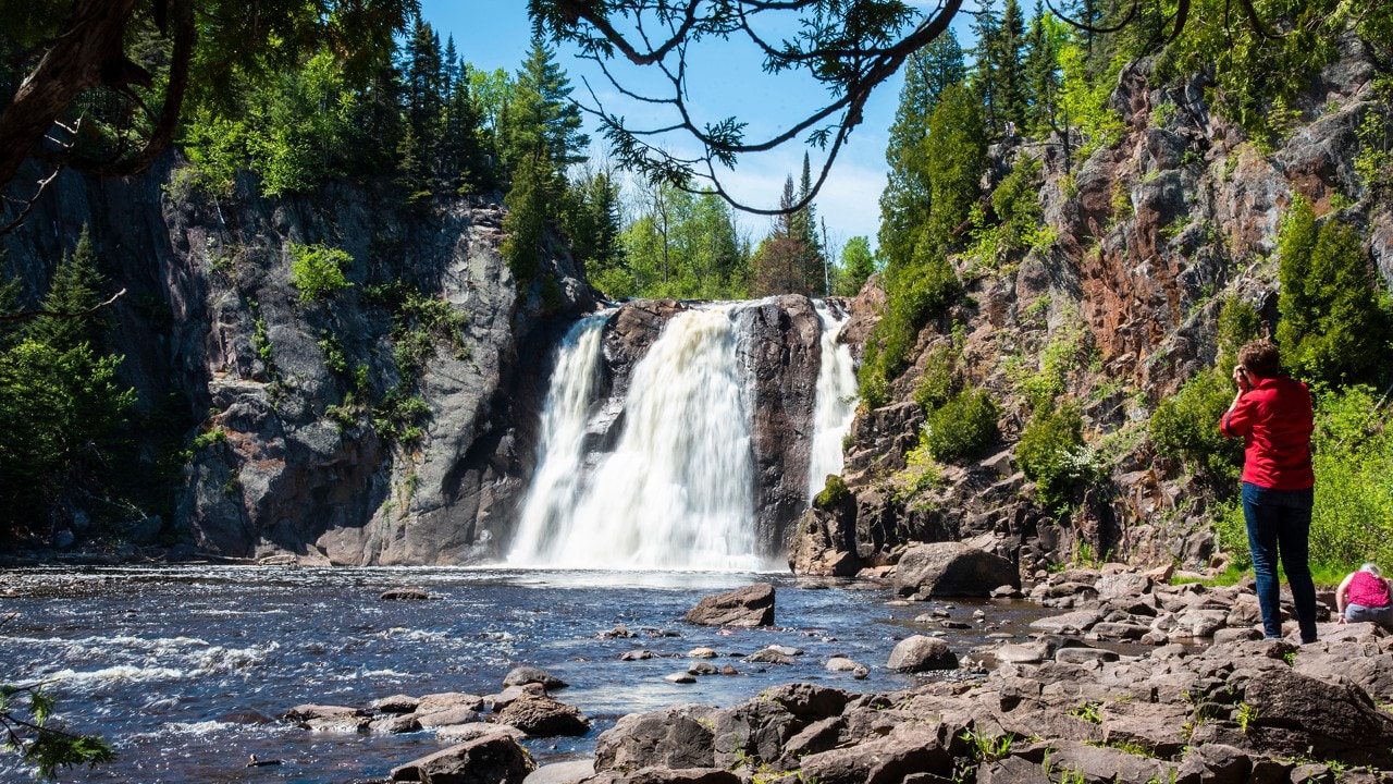 High Falls is a must-see attraction at Tettegouche State Park.