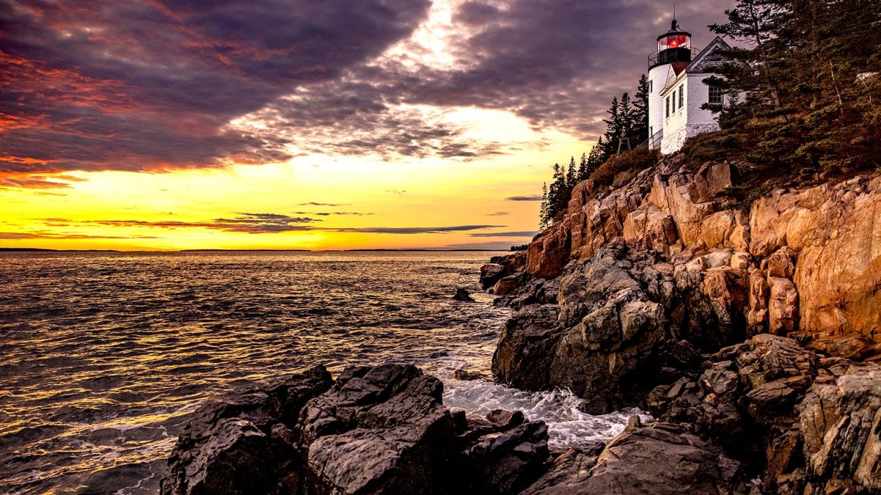 Bass Harbor Head Lighthouse draws photographers to Acadia National Park. Photo by Michael Ciaglo