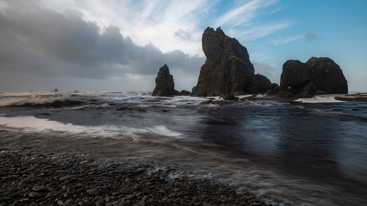 Ruby Beach is one of the most visited beaches in Olympic National Park.