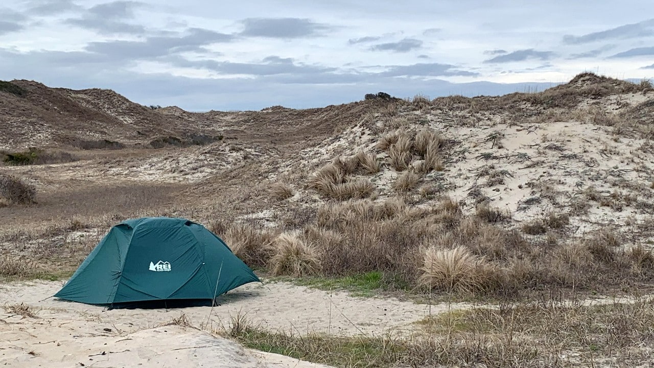 Though the Oregon Inlet campground is just minutes from Highway 12, it feels remote. 