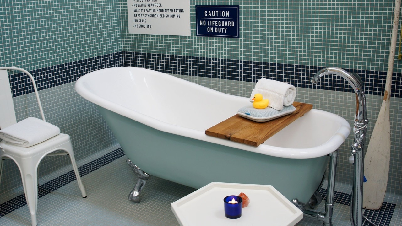 The Splish Splash treatment at MoonAcre Spa takes place in a clawfoot tub, compete with rubber ducky.