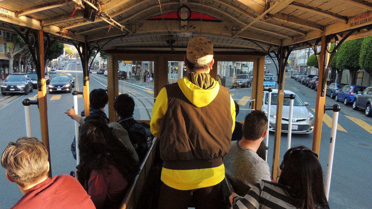 San Francisco boasts the last manually operated cable car system in the world.