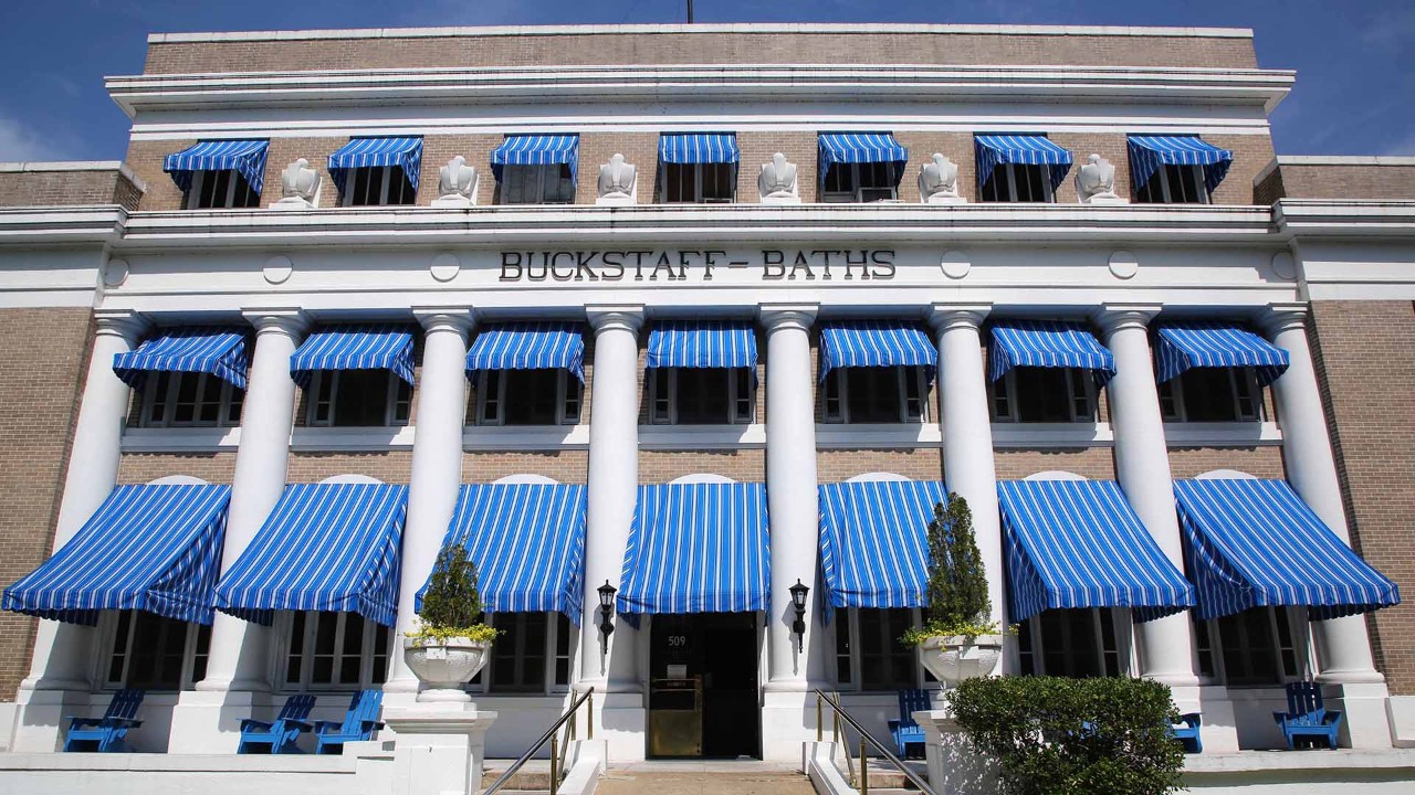 The Buckstaff Bathhouse opened in 1912 and still offers spa treatments.