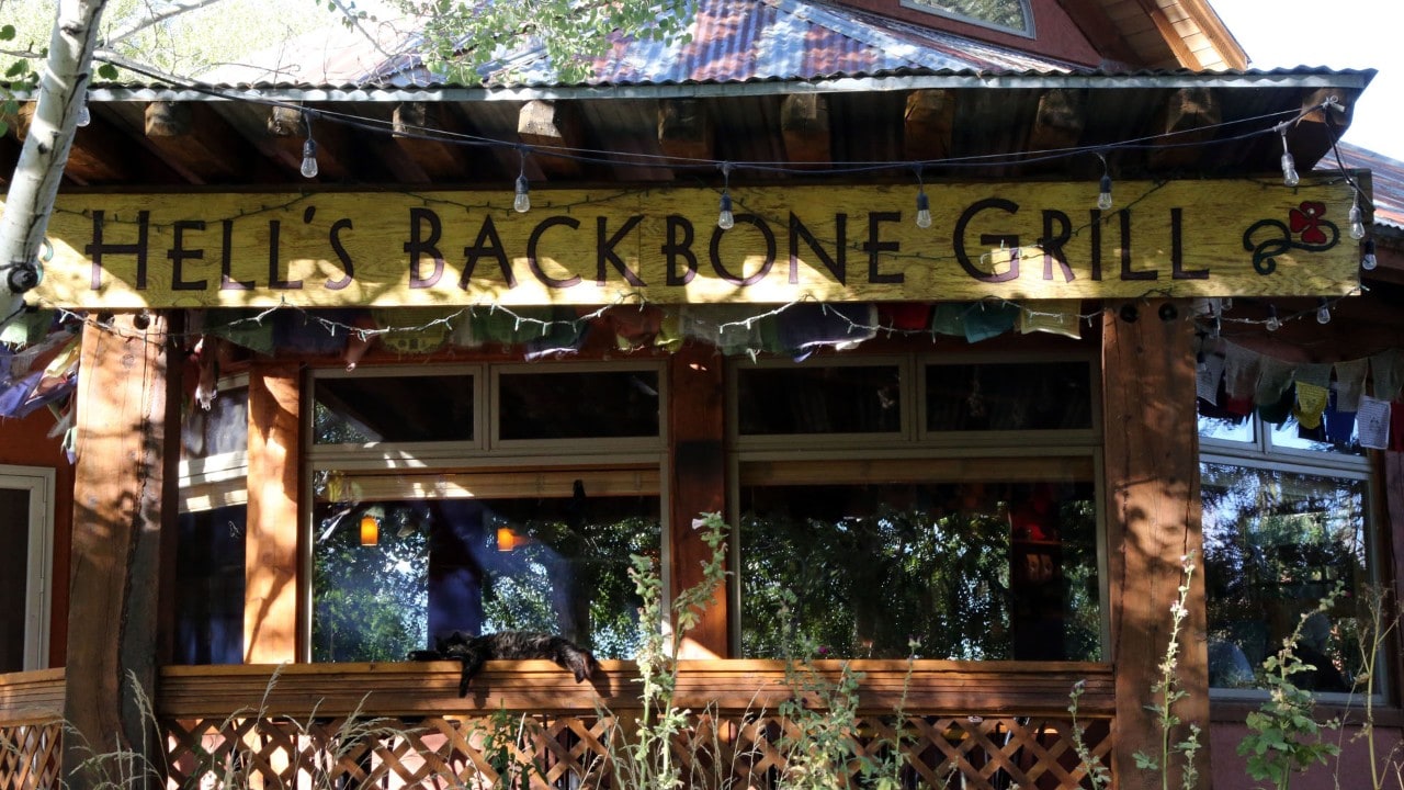 Hell's Backbone Grill is an award-winning restaurant in Boulder.