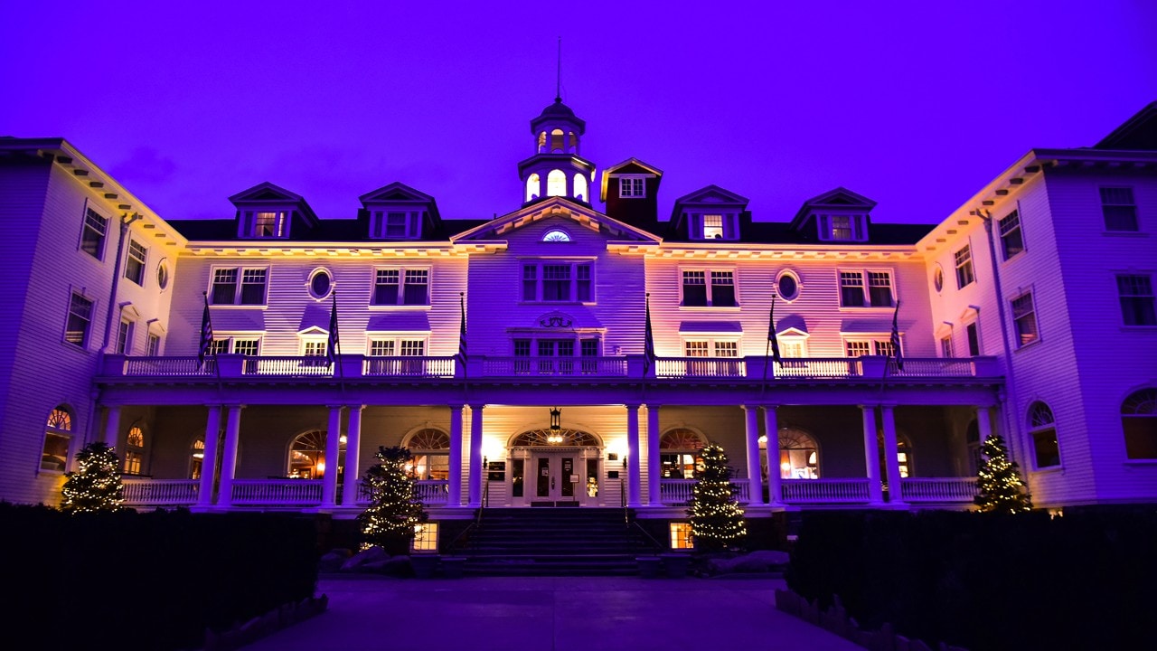 Guests of the 100-year-old Stanley Hotel report flickering lights and slamming doors.