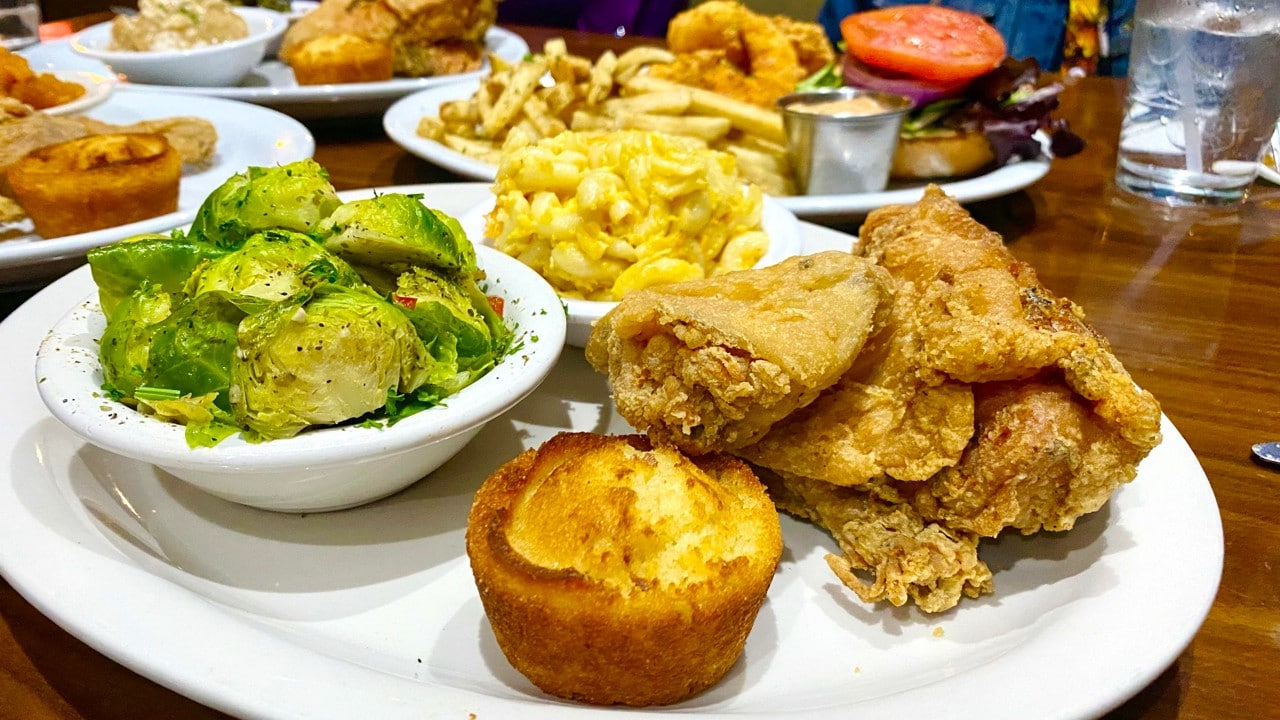 The “1947 Old Fashion Fried Chicken" at Paschal's is an unforgettable treat.