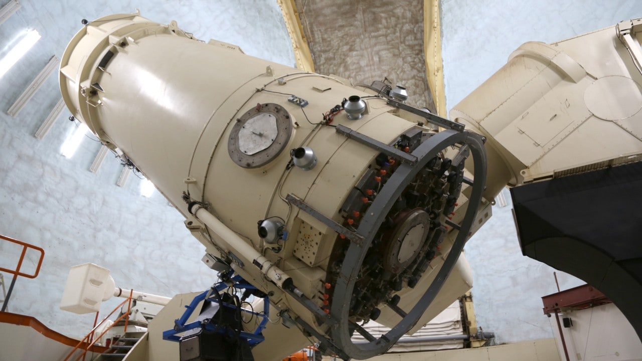 The Harlan J. Smith Telescope at the McDonald Observatory