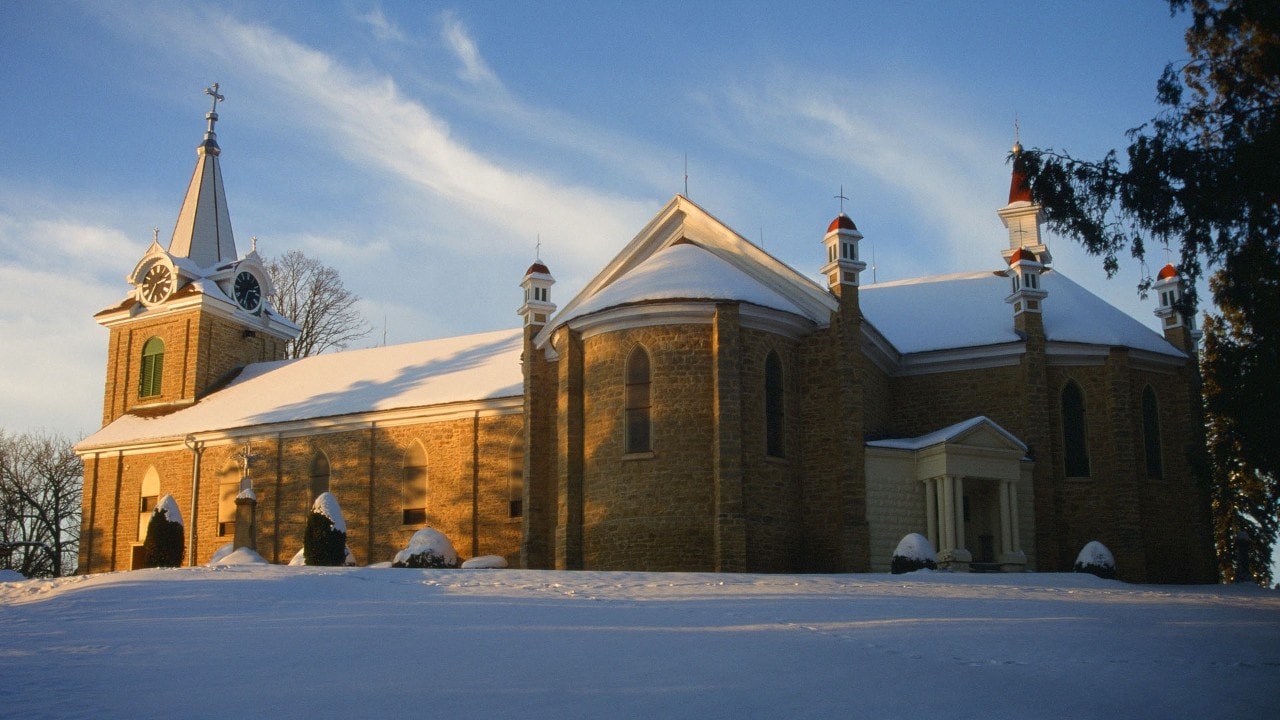 St. Wenceslaus Church in Spillville, Iowa, is the oldest standing Czech Catholic Church in America.