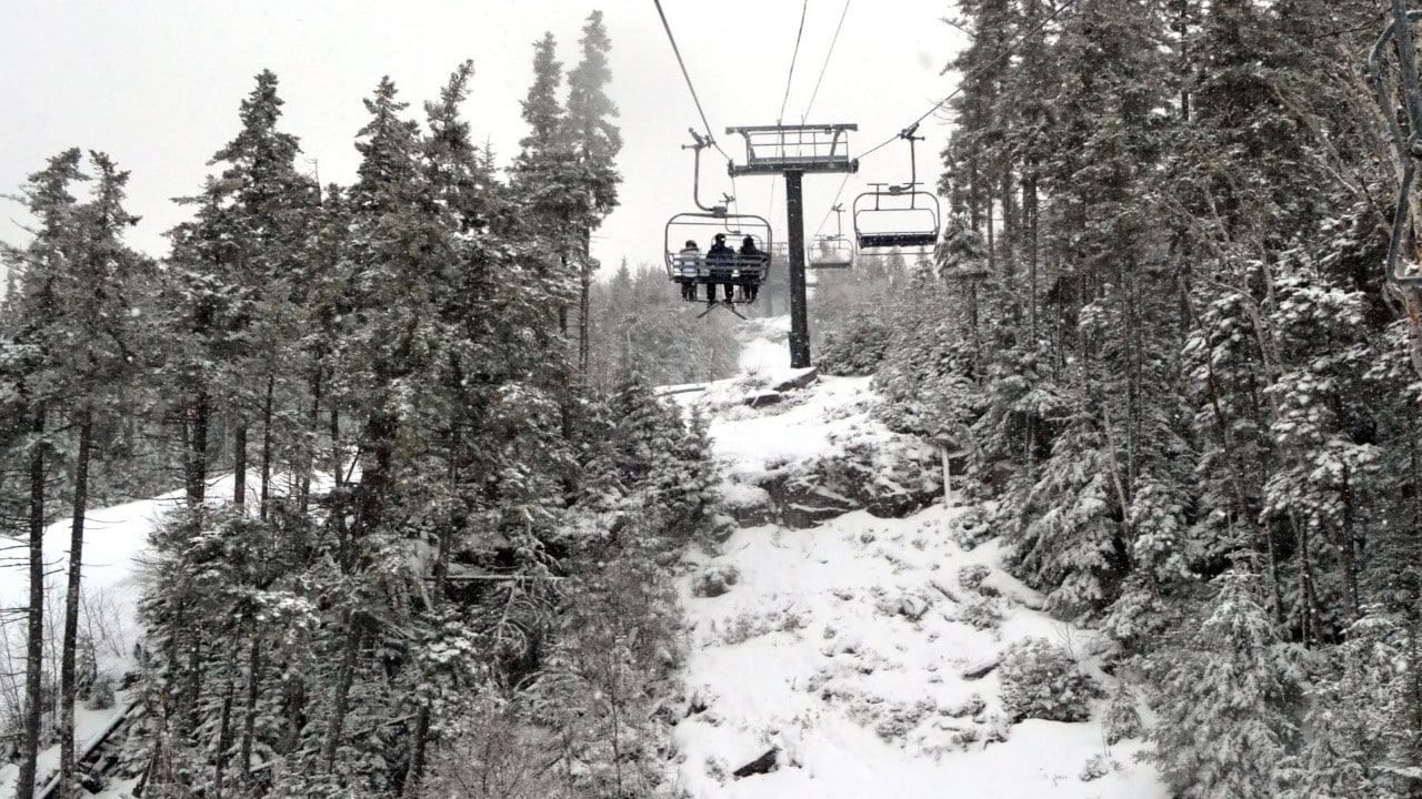 The Bretton Woods ski lift