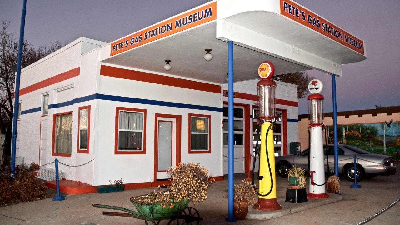 Pete's Route 66 Gas Station Museum is a privately owned museum in Williams, Ariz.