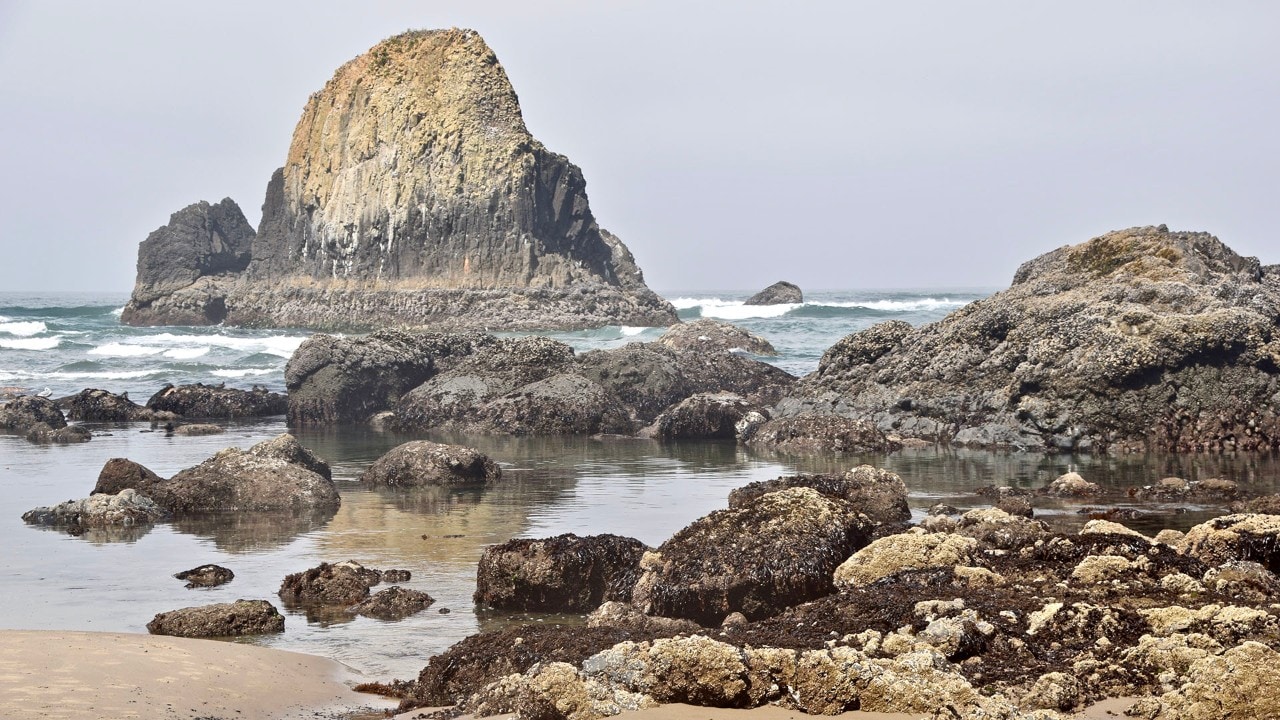 Haystack Rock is the iconic symbol of Cannon Beach.