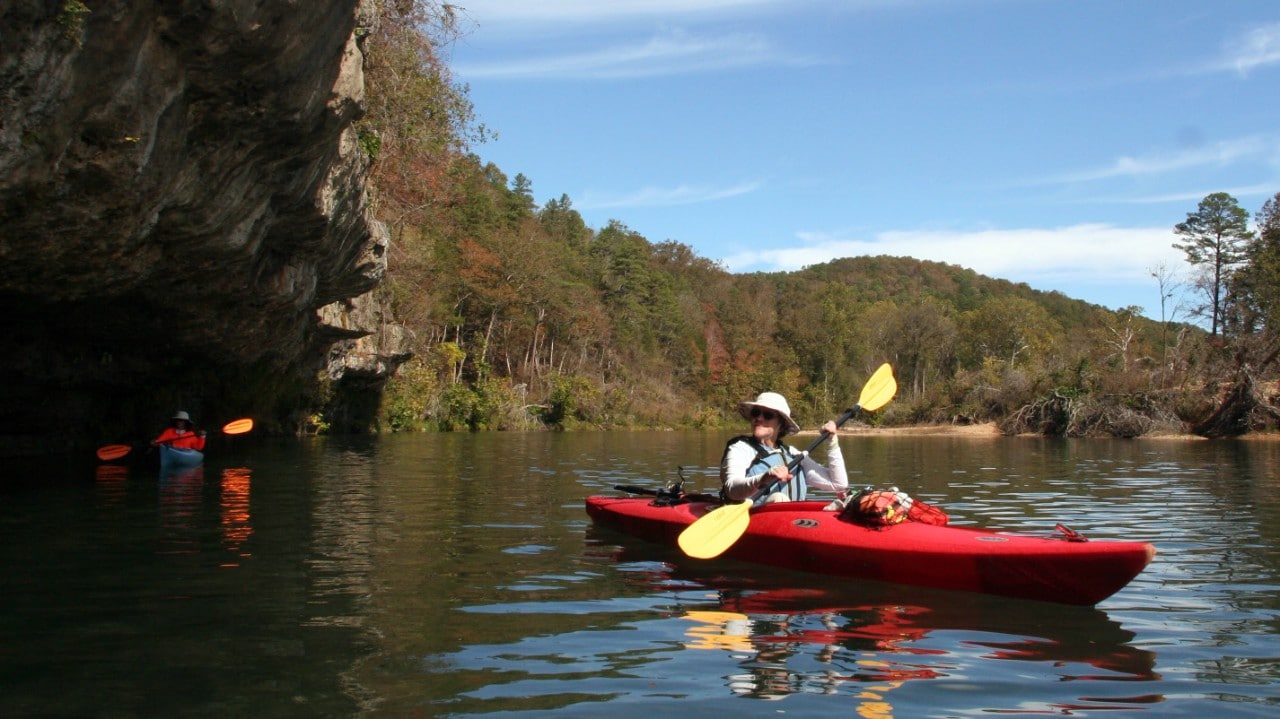 The top of the North Fork of the White River is bordered by national forest and offers a wilderness experience.
