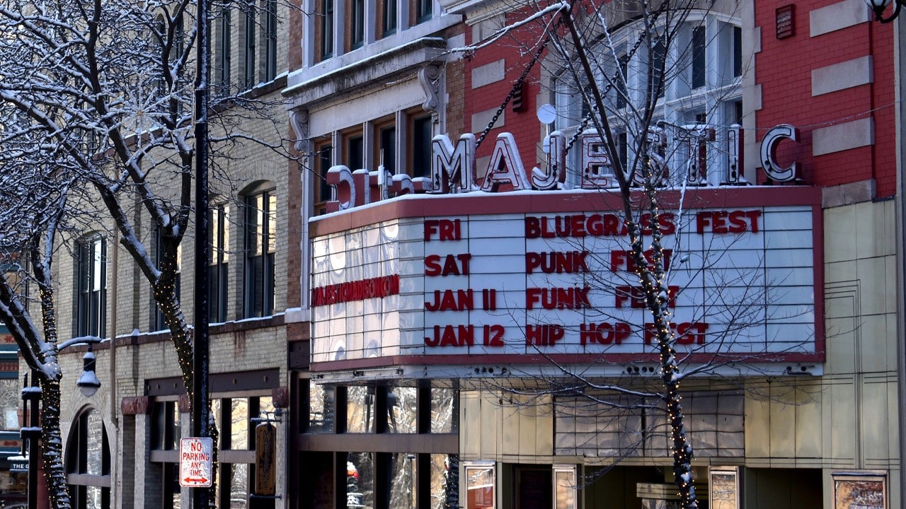 Madison's Majestic venue hosts concerts and other events.