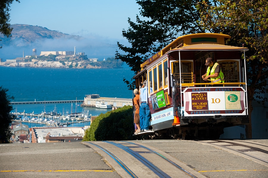 Alcatraz and Cable Cars - San Francisco