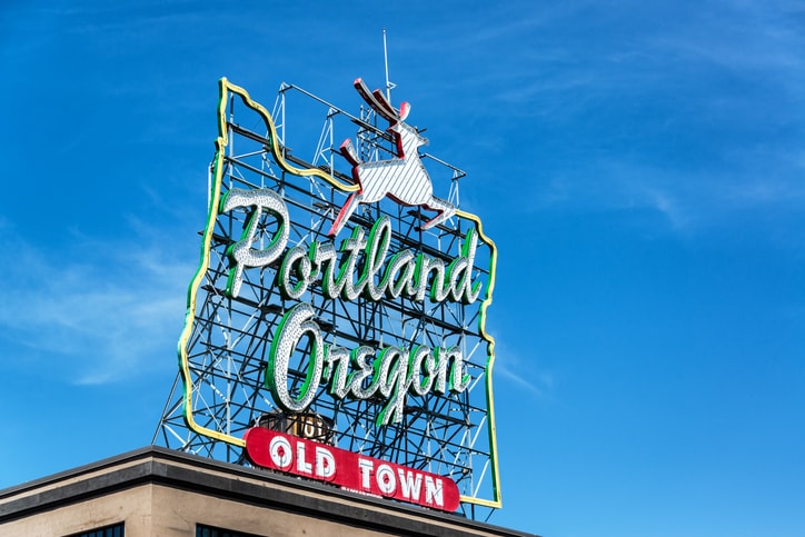 The Portland Sign