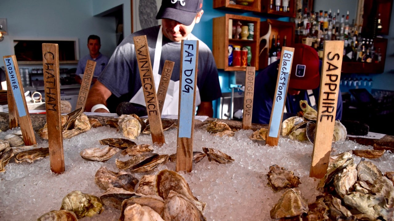 Eventide Oyster Co. is one of Portland's most critically acclaimed restaurants.