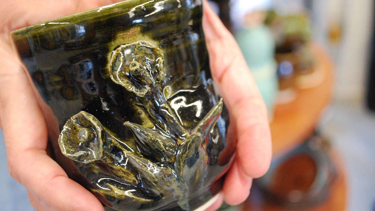 Mug for sale at Ohr-O'Keefe Museum of Art