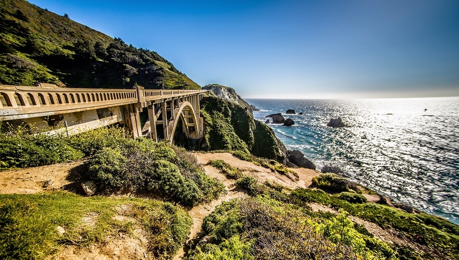 Bixby Bridge - Pacific Coast Highway - Monterey