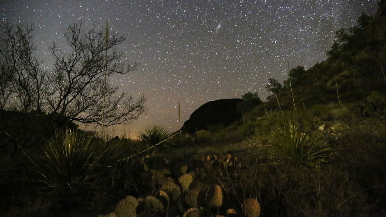 Stars in Big Bend National Park.