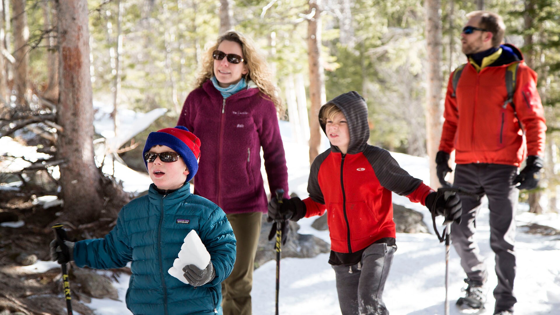 Snowshoeing in Rocky Mountain National Park Pursuits with Enterprise