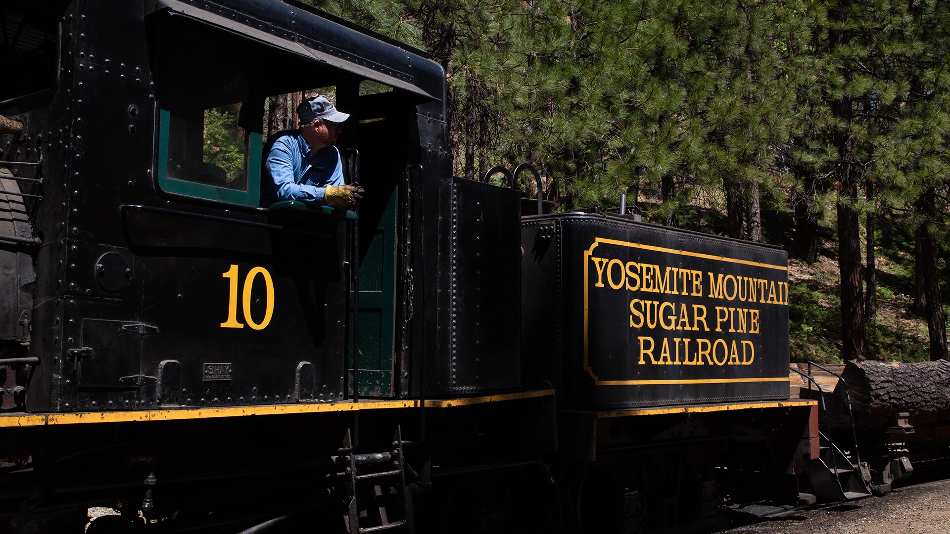 The Yosemite Mountain Sugar Pine Railroad takes visitors through the Sierra National Forest.