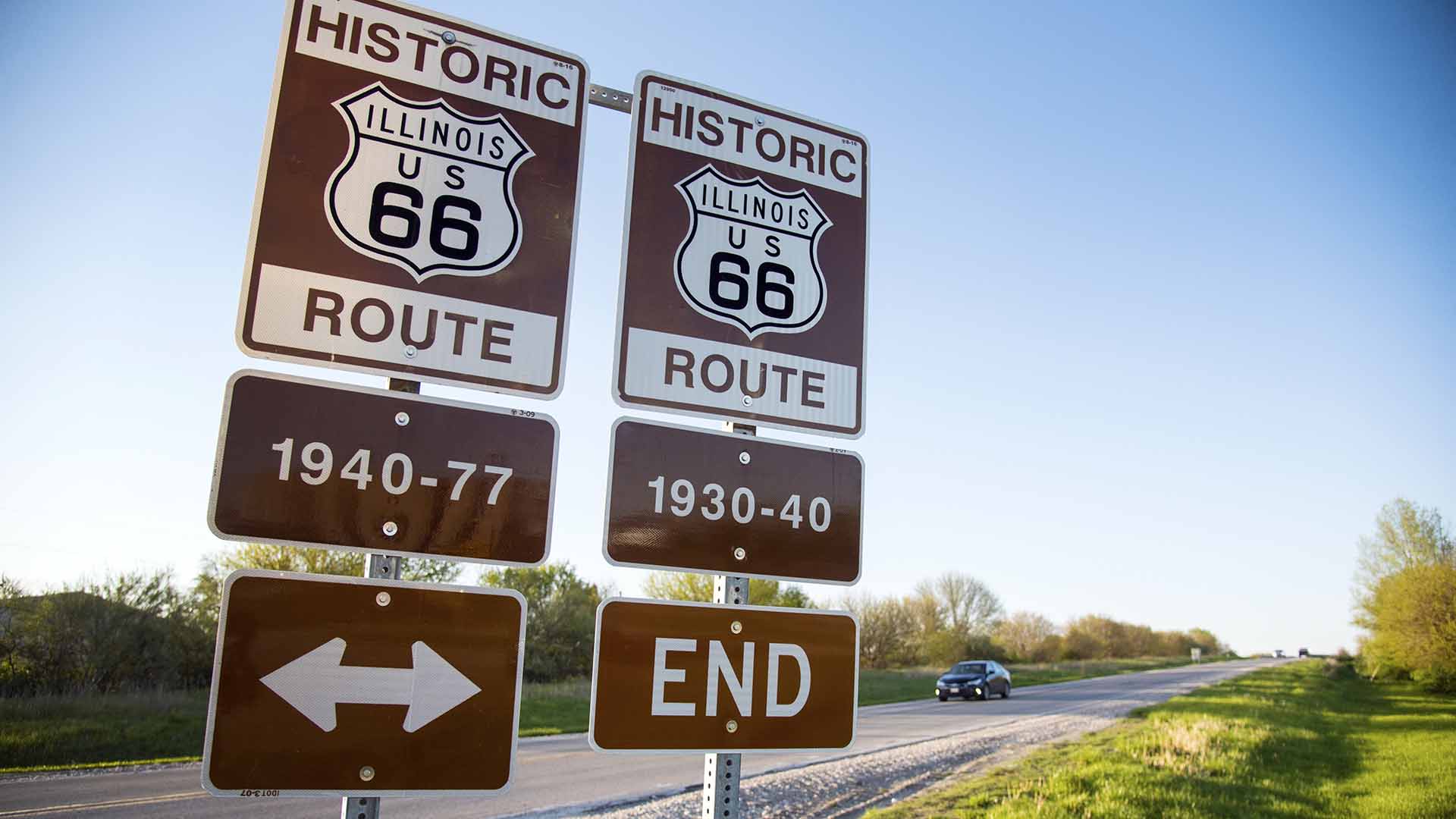 Nostalgic Route 66 Road Trip St. Louis to Chicago Pursuits with
