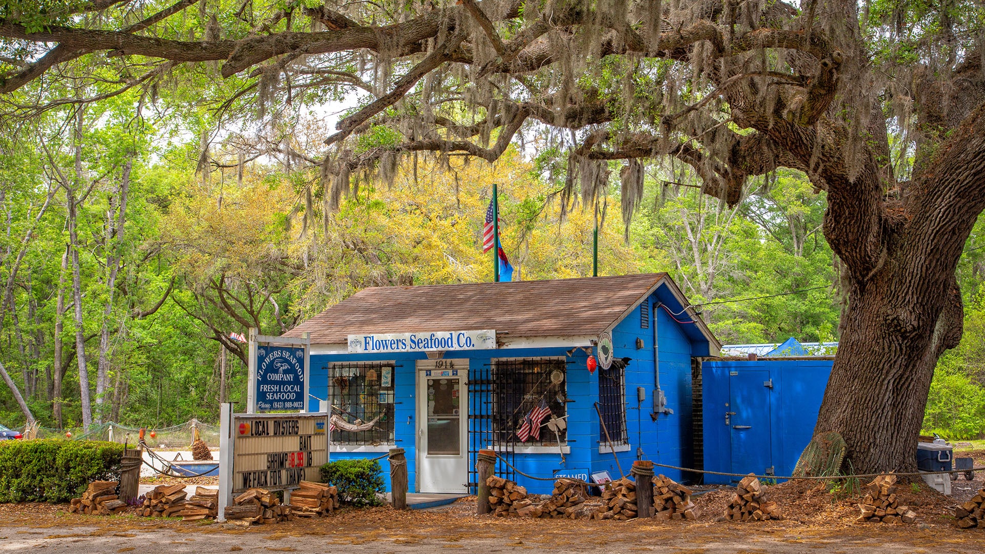 The Flowers family has been serving fresh seafood on Edisto Island for four generations. 