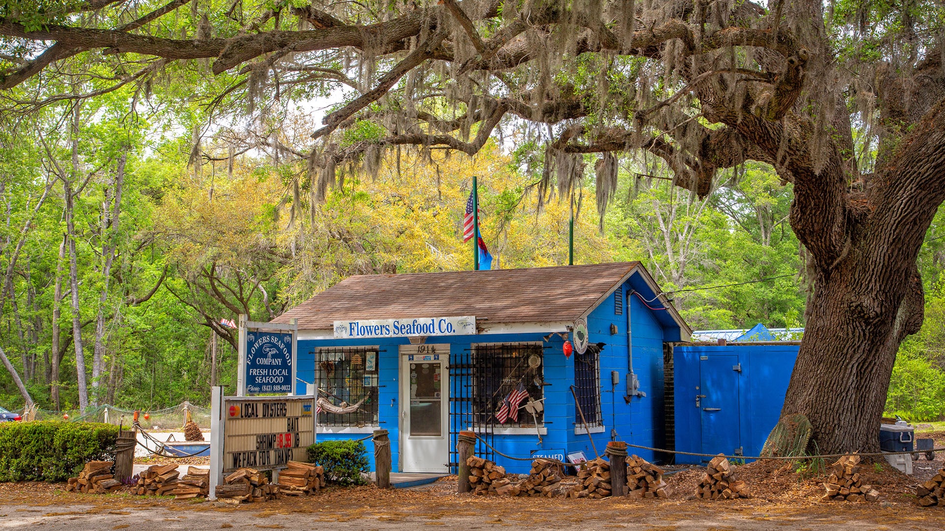 The Flowers family has been serving fresh seafood on Edisto Island for four generations.