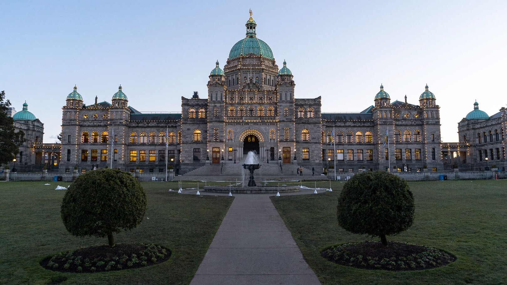 Parliament Buildings in Victoria