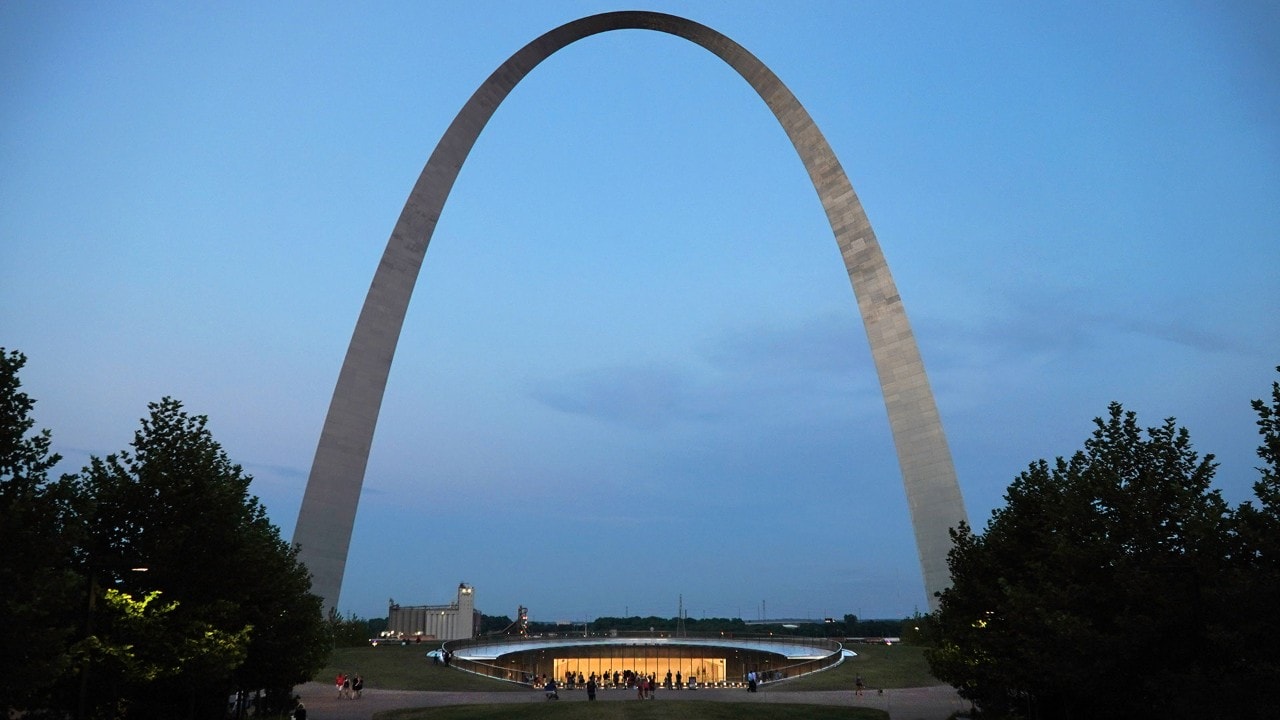 While the Gateway Arch offers impressive views of the St. Louis cityscape, the new entrance now offers an equally impressive view at ground level. Opened in 2018, the $380-million renovation includes a circular entrance to the Museum of Westward Expansion and add more than 46,000 square feet of exhibition space. 