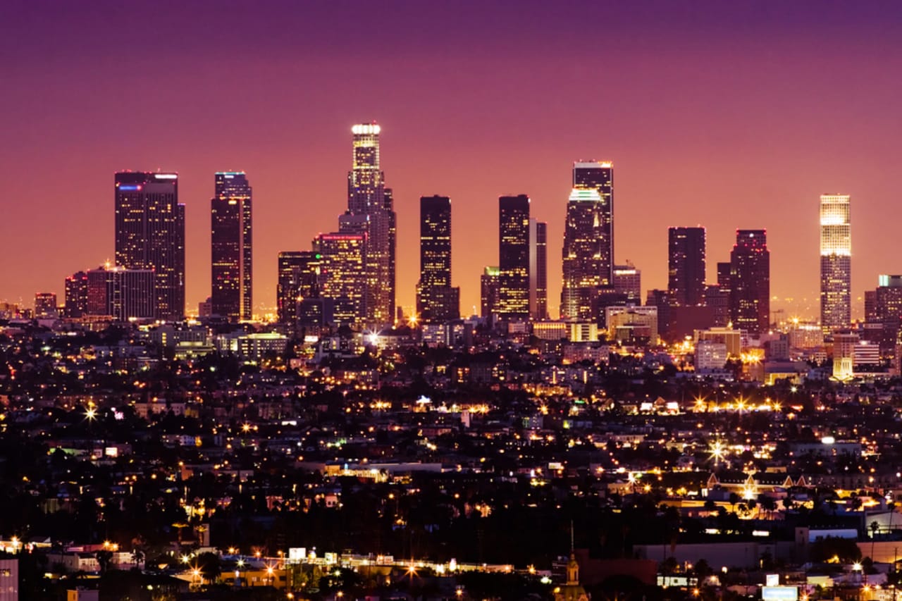 LA skyline