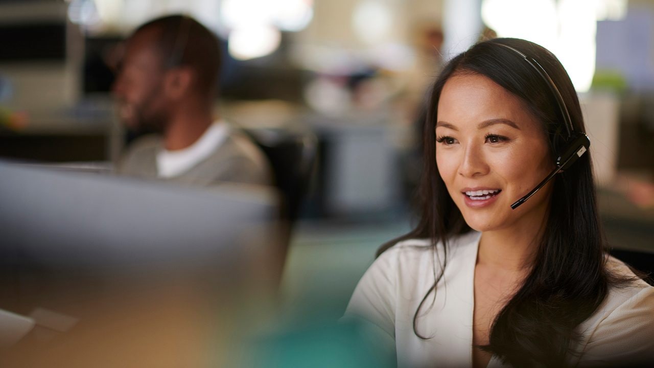 call center worker