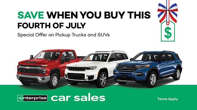 Enterprise Car Sales - Fourth of July