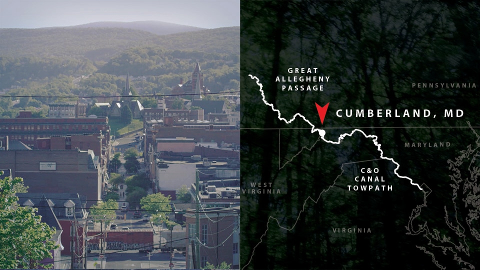 Cumberland, MD • GAP MILE 0 | C&O MILE 184