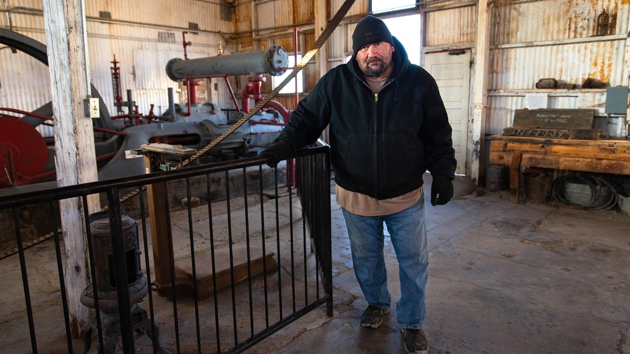 Jeff Martin works at Tonopah Historic Mining Park, which serves as a museum and historical site.
