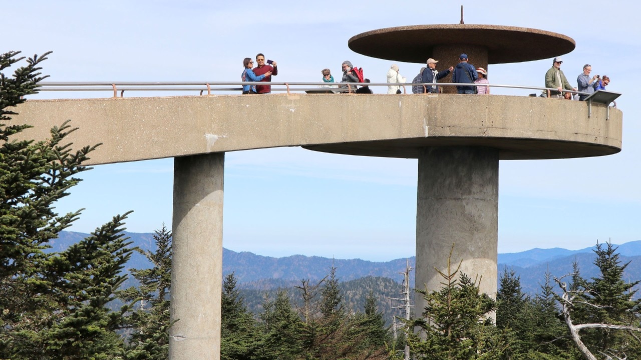 Observation tower at Clingmans Dome