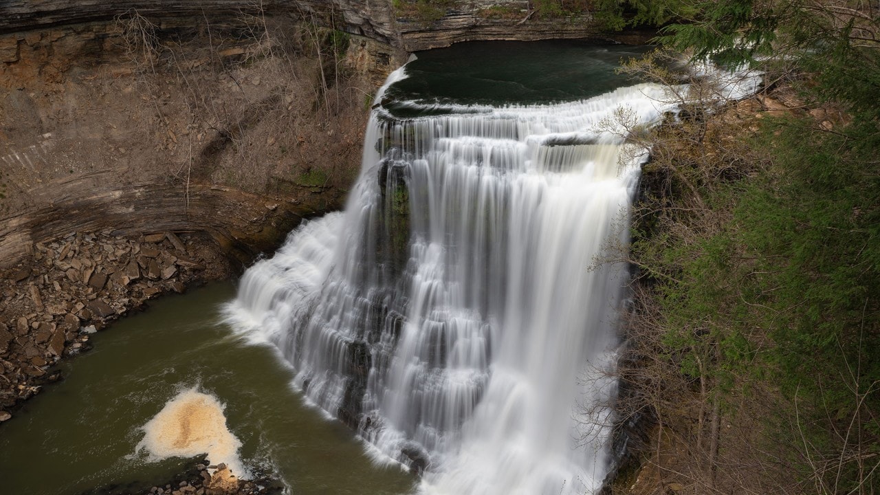 "Burgess Falls is huge, loud and one of the most unique natural features I've ever seen," says photographer Joe Howard.