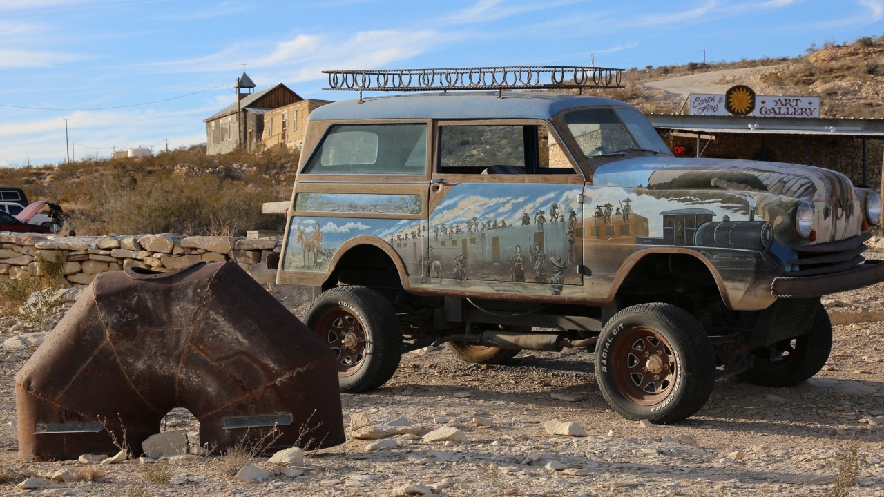 Art gallery in Terlingua