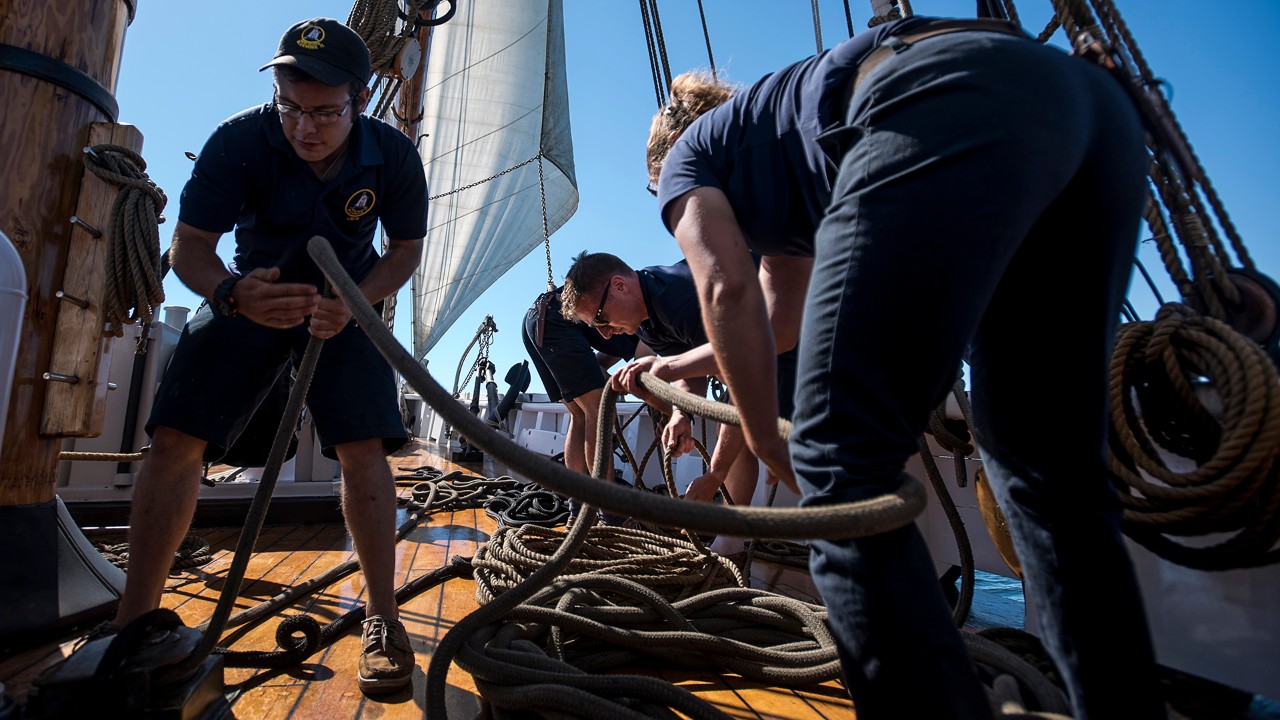 Bluenose II crew