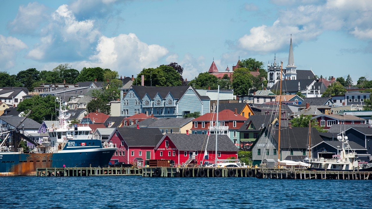 Lunenburg, N.S. from Lunenburg Harbour on Tuesday, June 27, 2017.