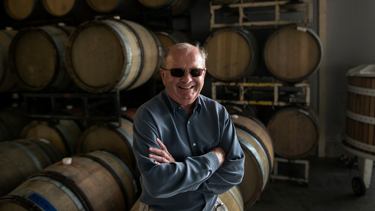 Benjamin Bridge owner Gerry McConnell poses at the winery in Wolfville, N.S. on Thursday, June 29, 2017.
