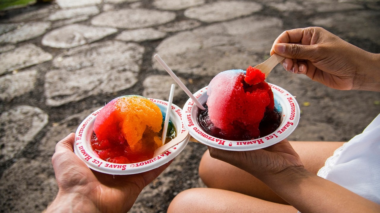 Shave ice from Matsumoto's 
