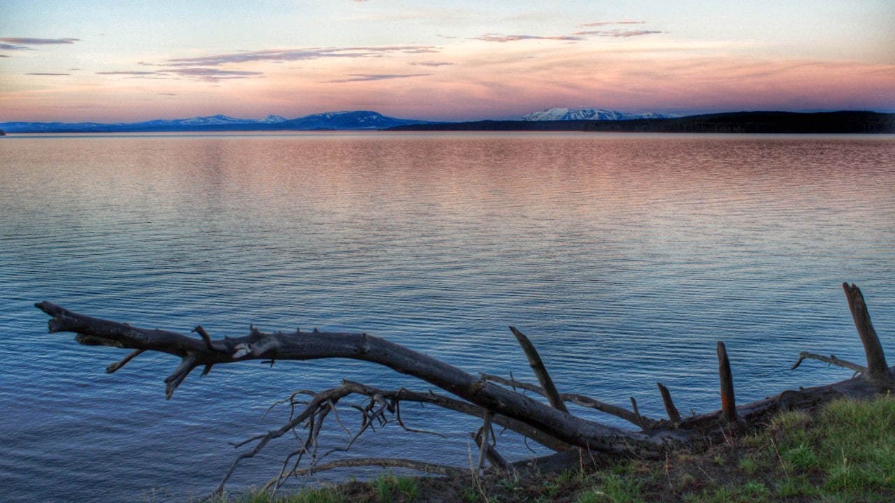 Yellowstone Lake is a favorite of boaters and anglers. Photo by Getty Images