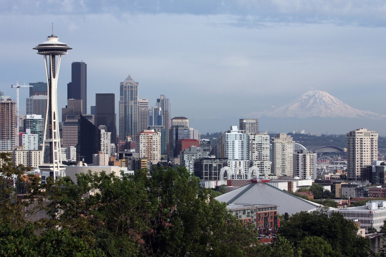 Best Downtown Seattle View- Kerry Park