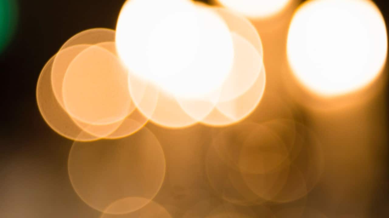 Luces borrosas